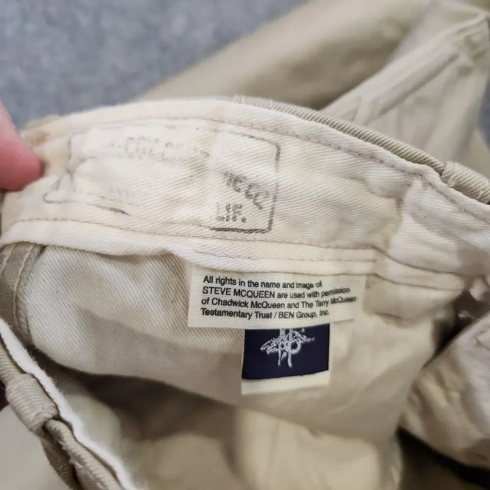 VTG Toys McCoy Steve McQueen The Great Escape‎ Pants Mens 32x31 Japan V. Hilts - Picture 11 of 16
